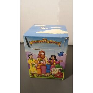 Grolier The Beginners Bible Flashcards Kids OS Blue Good Religious Educational
